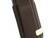 Krusell Gaia mobile pouch L Black eko-sk�ra