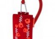 Etui uniwersalne SOX ORTO FLOWER czerwony