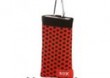 Etui uniwersalne SOX PEAS red -skarpeta
