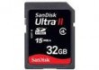 32 GB - SanDisk ULTRA II SDHC karta pamici - 15 MB / s