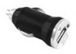 adowarka samochodowa USB 1 A FOREVER czarna
