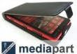 SLIM LINE - SATYNOWE ETUI FLIP CASE DO NOKIA LUMIA 820