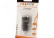 adowarka samochodowa Forever ze zczem USB 2w1