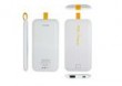 PQI i-Power 3300 Power Bank 2xUSB biało-żółty