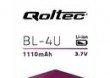 QOLTEC Bateria do Nokia BL-4U 500 E66 8800, 1000mAh