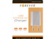 Sieciowa adowarka USB 1A biaa (Forever HQ)
