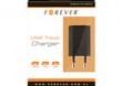 adowarka sieciowa Forever USB 1 A czarna