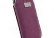 Pokrowiec KRUSELL Luna Mobile Leather Pouch XXL Plum