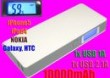 adowarka POWER BANK LCD 10000mAh 2USB iPhone5 HTC