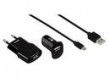 Hama zestaw �adowarek Pico + micro usb fashion, czarny