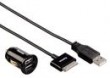 ADOWARKA SAMOCHODOWA ZESTAW DUAL PICCO+KABEL IPHONE