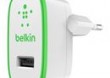adowarka sieciowa uniwersalna iPhone 2.1A zielona