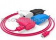 Nabjaka Nokia AC-50 s dtovm kblom MicroUSB, Magenta