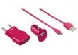 Hama zestaw adowarek Pico + micro usb fashion, rowy