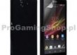 Puzdro plastov 4-OK pre Sony Xperia U - ST25, Black