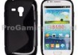 Puzdro silikonov pre Samsung Galaxy S3 Mini - i8190, Black
