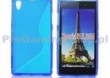 Silicone Case S-TYPE Sony Xperia Z1 Compact-D5503, Blue