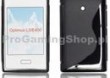 Puzdro silikonov pre LG Optimus L3 - E400, Black