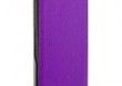 Pokrowiec XQISIT Flipcover (iPhone 5) Fioletowy