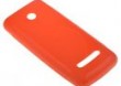 BACK CASE S-LINE NOKIA ASHA 206 - POMARA�CZOWY + FOLIA