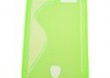 BACK CASE S-LINE NOKIA LUMIA 515 - ZIELONY + FOLIA