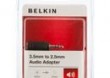 Adapter BELKIN Jack 3.5mm wtyk - Jack 2.5mm gniazdo