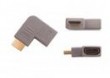 Adapter BRIDGE HDMI wtyk - HDMI gniazdo flat k�towy