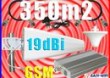 WZMACNIACZ REPEATER ZASI�GU GSM 350m2 YAGI 19dBi