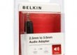 Adapter BELKIN Jack 2.5mm wtyk - Jack 3.5mm gniazdo