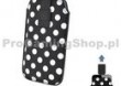 Puzdro 4-OK Dots - Size iPhone 4 / 4S, Black