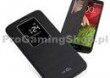 Puzdro LG Quick Window pre LG G2 - D802, Black