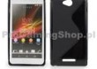 Puzdro silikonov� pre Sony Xperia C - 2305, Black