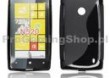 Puzdro silikonov� pre Nokia Lumia 520, Black