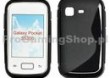 Puzdro silikonov pre Samsung Galaxy Pocket - S5300, Black