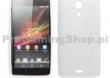 Puzdro silikonov pre Sony Xperia ZR - C5503, White