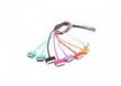 Kabel danych do iPhone/iPod/iPad 1.0m niebieski