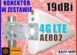 ANTENA 3G 4G HSPA+ LTE 19dBi E398 ZTE 20m AERO2