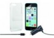 Akcesorium XQISIT Starter Set for iPhone 5c