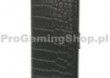 Valenta Booklet Croco Black iPhone 5