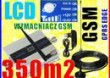 WZMACNIACZ ZASIGU SYGNAU GSM LCD 2xANTENA 350m2