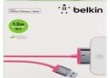 Kabel �aduj�cy 2.1A 30pin / USB 2m r�owy F8J041cw2M-PNK