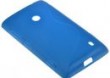BACK CASE S-LINE NOKIA LUMIA 520 - JASNONIEBIESKI + FOLIA