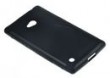BACK CASE S-LINE NOKIA LUMIA 720 - CZARNY + FOL