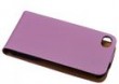 Kabura SLIM Apple iPhone 4S  /  4G - FIOLET + FOLIA + RYSIK