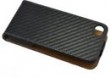 Kabura SLIM Apple iPhone 4S  /  4G - CARBON + FOLIA + RYSIK