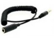 Adapter 4WORLD Jack 3.5mm wtyk - Jack 3.5mm gniazdo