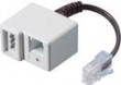 Adapter ISDN, wtyk RJ45  /  zcze TAE-N, gniazdo RJ11