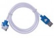 KABEL USB IPHONE 4 WIECCY NIEBIESKI