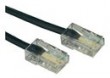 Kabel ISDN 4-yowy, RJ45, 6 m, czarny