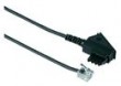 Kabel ISDN, NTBA, SPLITTER, 3 m, czarny